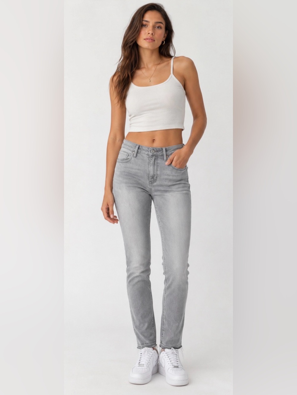 Articles of Society Grey Denim Jeans Size 27
